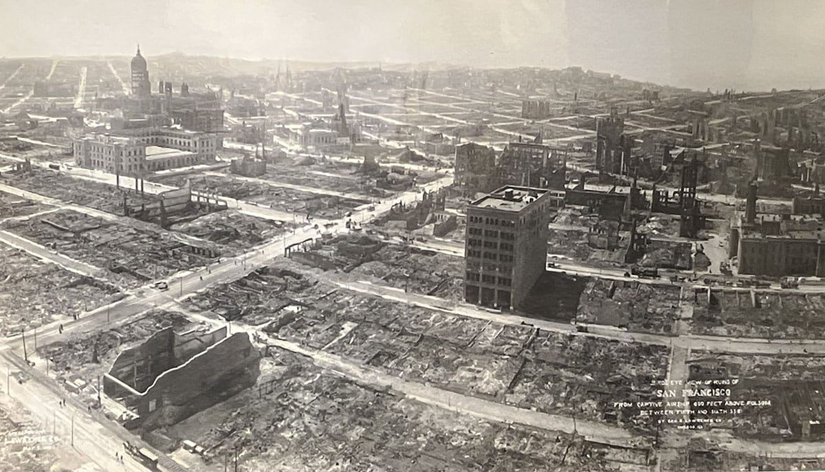 destroyed streets