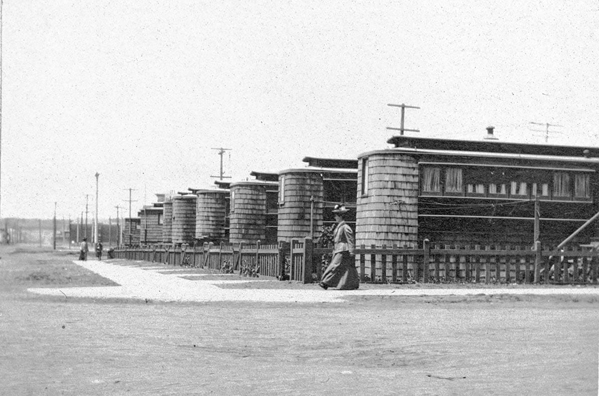 cable-car houses