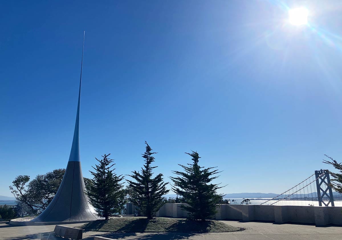 artwork on Yerba Buena Island