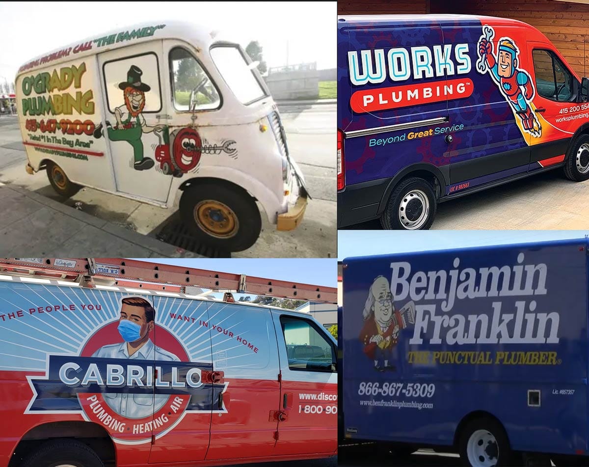 plumber vans