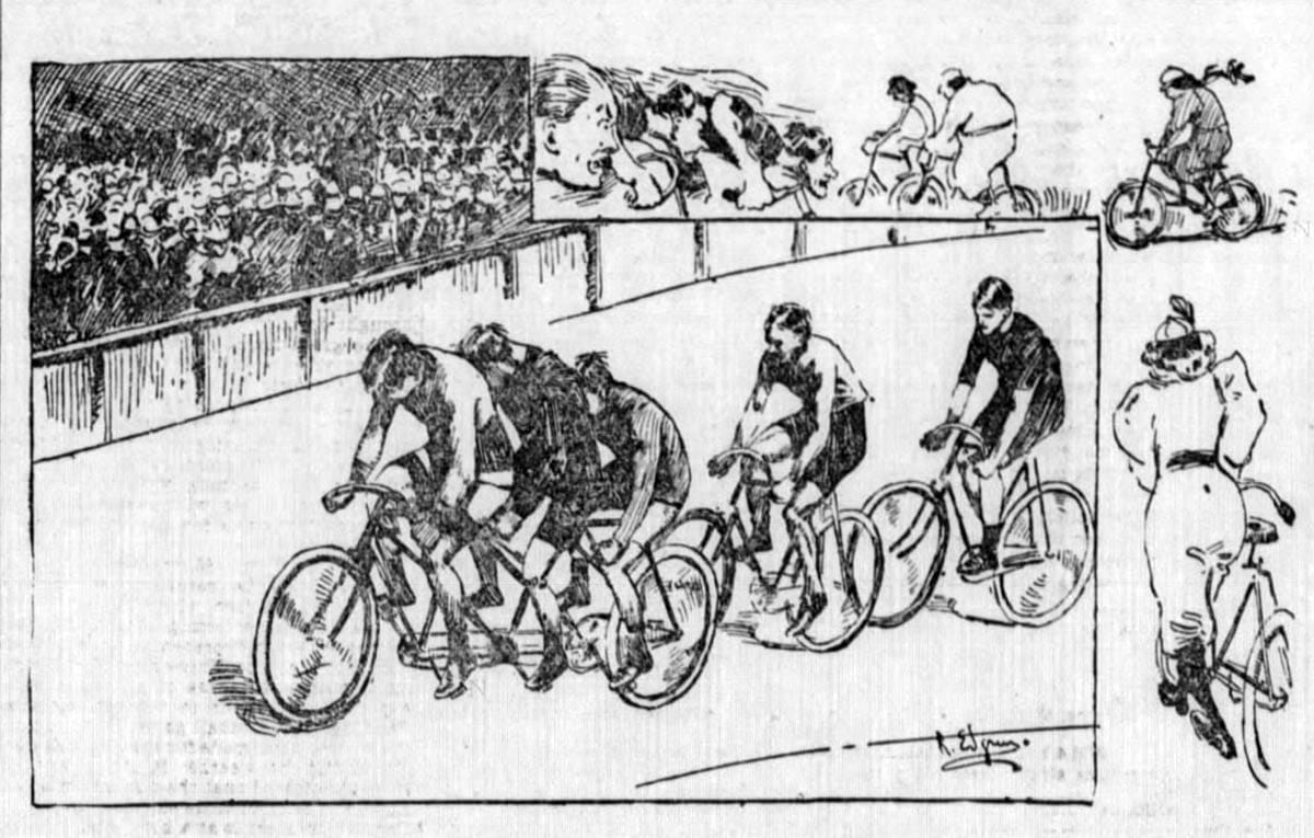 bicycle race image