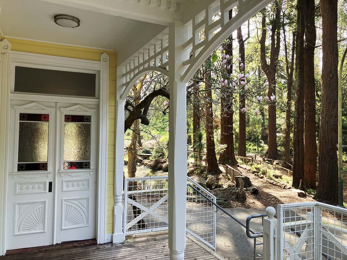 Trocadero Inn porch